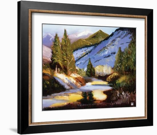 Colorado Mountains Dream-Judith D'Agostino-Framed Art Print