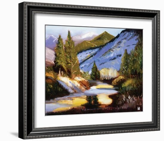 Colorado Mountains Dream-Judith D'Agostino-Framed Art Print