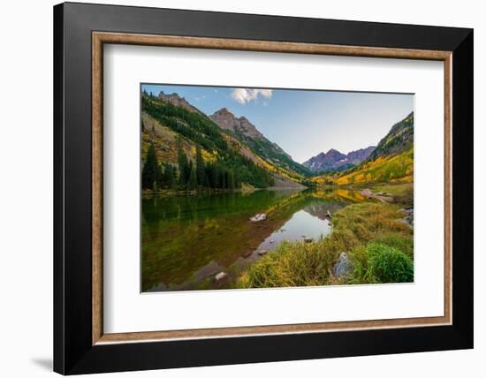 Colorado Mountains in Fall-duallogic-Framed Photographic Print