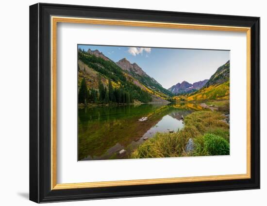 Colorado Mountains in Fall-duallogic-Framed Photographic Print