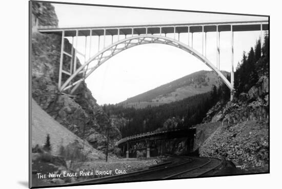 Colorado - New Eagle River Bridge near Red Cliff-Lantern Press-Mounted Art Print