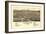 Colorado - Panoramic Map of Canon City-Lantern Press-Framed Art Print