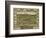 Colorado - Panoramic Map of Cripple Creek No. 2-Lantern Press-Framed Art Print