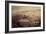 Colorado - Panoramic Map of Fort Collins No. 1-Lantern Press-Framed Art Print