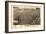 Colorado - Panoramic Map of Leadville No. 2-Lantern Press-Framed Art Print