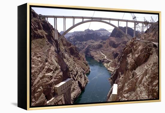 Colorado River Below Hoover Dam-Mark Williamson-Framed Premier Image Canvas