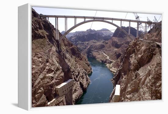 Colorado River Below Hoover Dam-Mark Williamson-Framed Premier Image Canvas