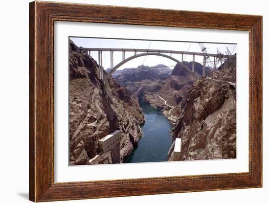 Colorado River Below Hoover Dam-Mark Williamson-Framed Photographic Print