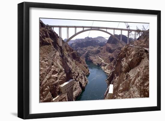 Colorado River Below Hoover Dam-Mark Williamson-Framed Photographic Print