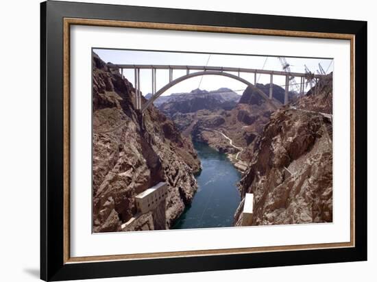 Colorado River Below Hoover Dam-Mark Williamson-Framed Photographic Print
