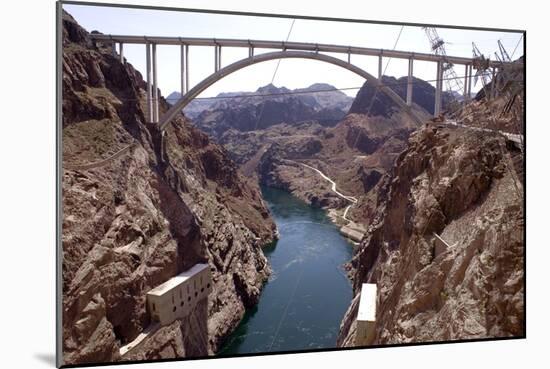 Colorado River Below Hoover Dam-Mark Williamson-Mounted Photographic Print