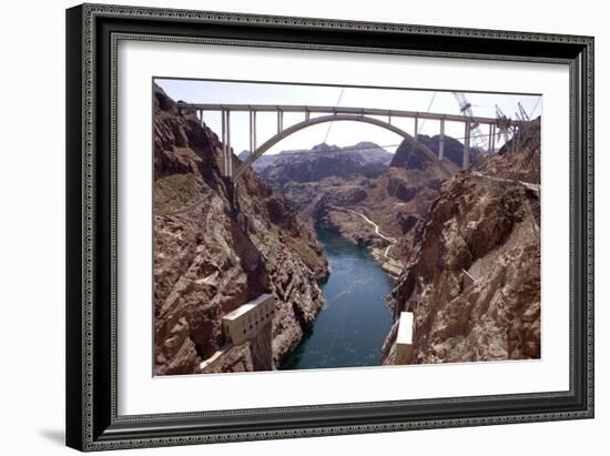 Colorado River Below Hoover Dam-Mark Williamson-Framed Photographic Print