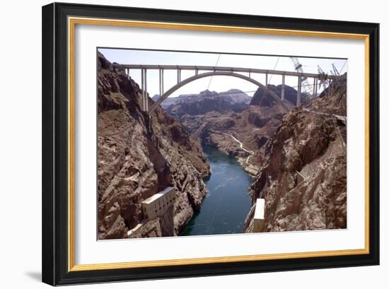 Colorado River Below Hoover Dam-Mark Williamson-Framed Photographic Print