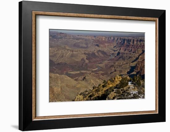 Colorado River, Desert View, South Rim, Grand Canyon NP, Arizona, USA-Michel Hersen-Framed Photographic Print