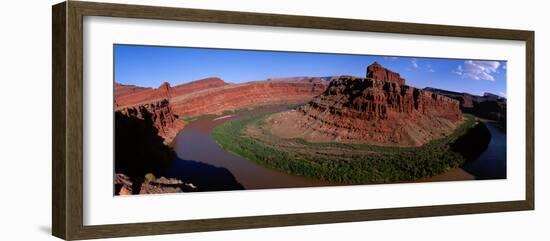 Colorado River from Dead Horse Point Canyonlands National Park Ut-null-Framed Photographic Print