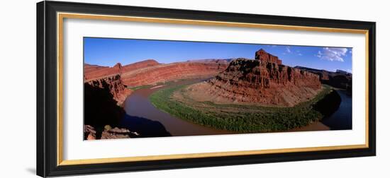 Colorado River from Dead Horse Point Canyonlands National Park Ut-null-Framed Photographic Print