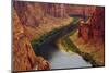 Colorado River from Page, Arizona Overlook, USA-Michel Hersen-Mounted Photographic Print