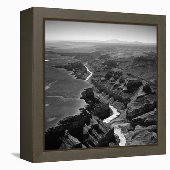 Colorado River Winding its Way Through Grand Canyon National Park-Frank Scherschel-Framed Premier Image Canvas