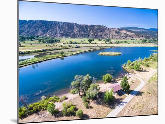 Colorado River-urbanlight-Mounted Photographic Print