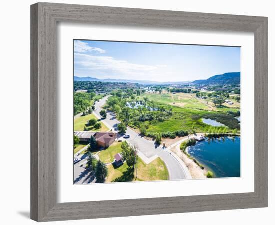 Colorado River-urbanlight-Framed Photographic Print