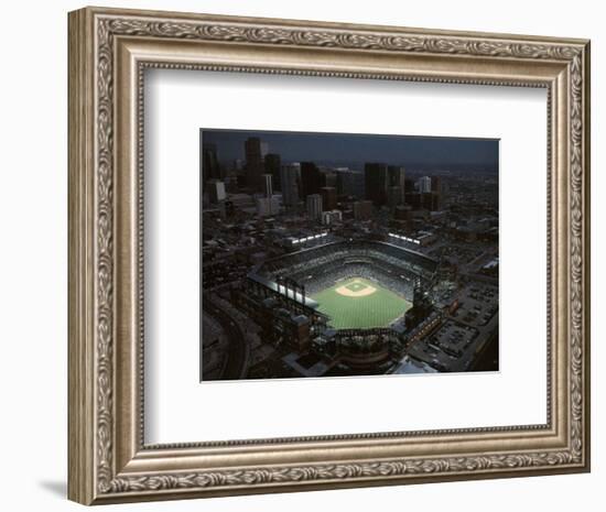 Colorado Rockies Coors Field First Opening Day April 26, c.1995 Sports-Mike Smith-Framed Art Print