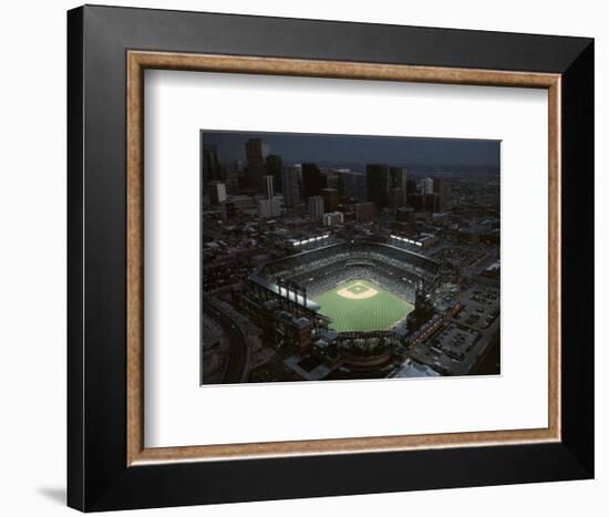 Colorado Rockies Coors Field First Opening Day April 26, c.1995 Sports-Mike Smith-Framed Art Print