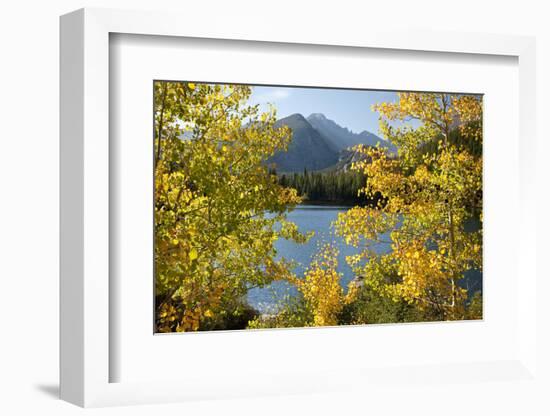 Colorado, Rocky Mountain National Park. Autumn Along Bear Lake and Longs Peak-Jaynes Gallery-Framed Photographic Print