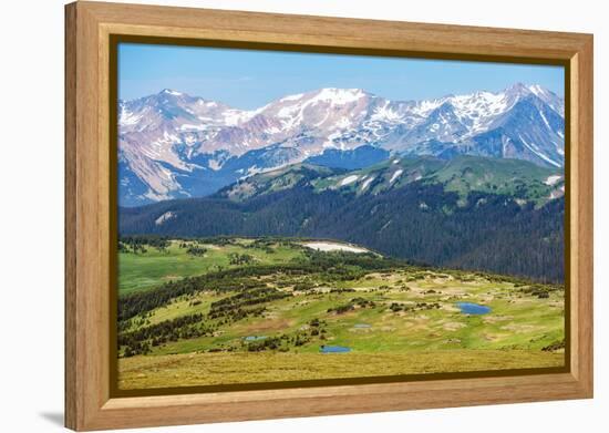 Colorado Rocky Mountains-duallogic-Framed Premier Image Canvas
