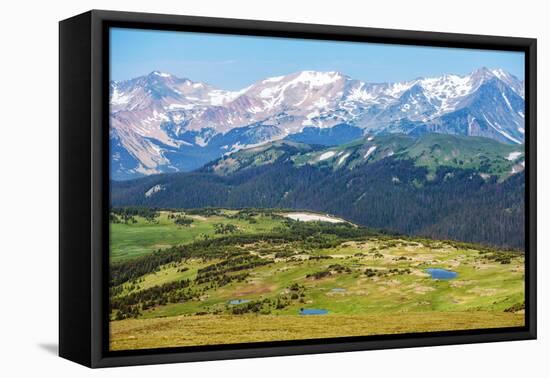 Colorado Rocky Mountains-duallogic-Framed Premier Image Canvas