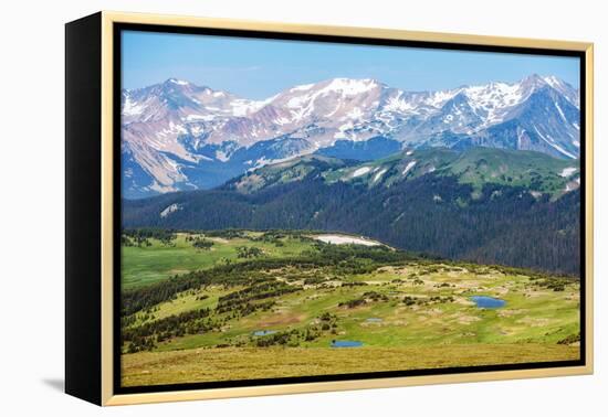 Colorado Rocky Mountains-duallogic-Framed Premier Image Canvas