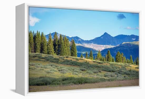 Colorado Rocky Mountains-duallogic-Framed Premier Image Canvas