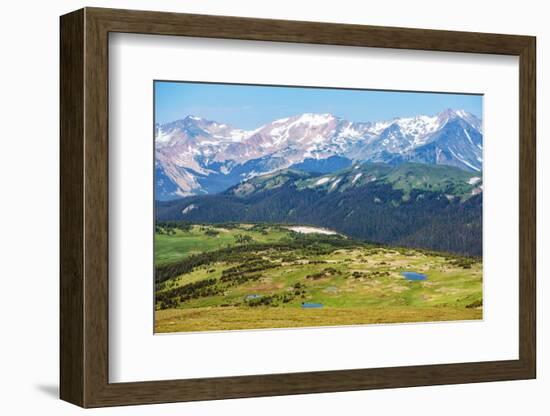 Colorado Rocky Mountains-duallogic-Framed Photographic Print