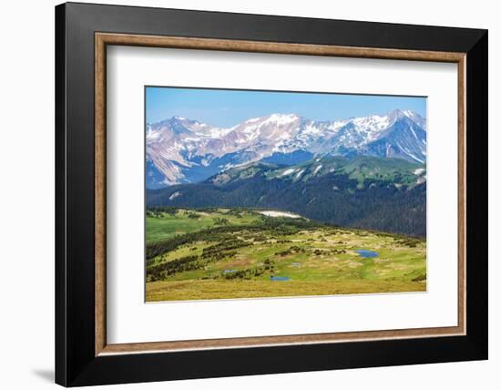 Colorado Rocky Mountains-duallogic-Framed Photographic Print