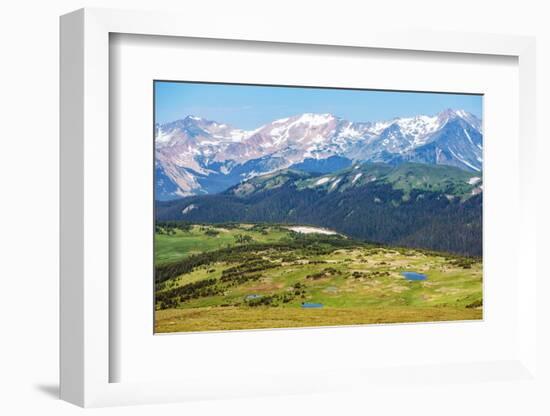 Colorado Rocky Mountains-duallogic-Framed Photographic Print