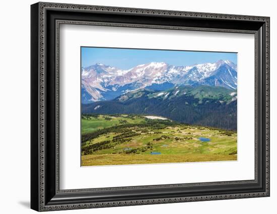 Colorado Rocky Mountains-duallogic-Framed Photographic Print