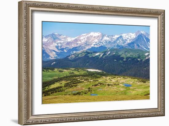 Colorado Rocky Mountains-duallogic-Framed Photographic Print