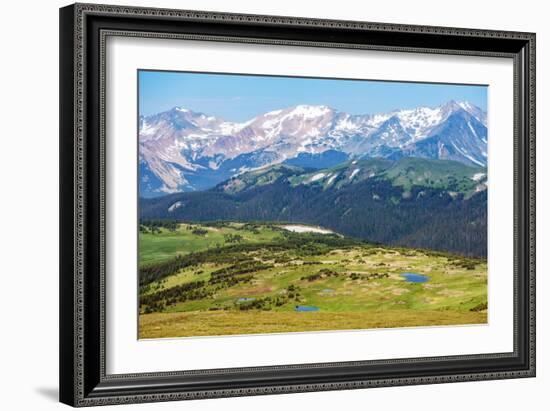 Colorado Rocky Mountains-duallogic-Framed Photographic Print