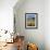 Colorado, Rocky Mts, Aspen Trees Below a Mountain Peak in Fall-Christopher Talbot Frank-Framed Photographic Print displayed on a wall