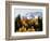 Colorado, San Juan Mountains, Autumn Aspens Below Snowy Mountains-Christopher Talbot Frank-Framed Photographic Print