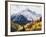 Colorado, San Juan Mts, Fall Colors of Aspens Below Mount Sneffels-Christopher Talbot Frank-Framed Photographic Print