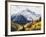 Colorado, San Juan Mts, Fall Colors of Aspens Below Mount Sneffels-Christopher Talbot Frank-Framed Photographic Print