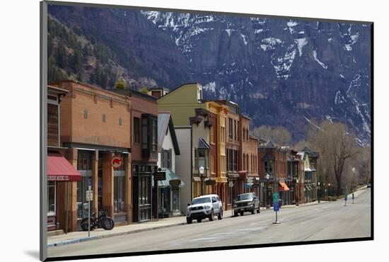 Colorado, San Miguel County, San Juan Mts, Telluride, Ski Resort-David Wall-Mounted Photographic Print