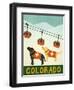 Colorado Ski Patrol-Stephen Huneck-Framed Giclee Print