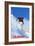 Colorado - Skier-Lantern Press-Framed Art Print