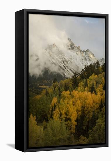 Colorado, Sneffels Range. Clouds over Mountain Landscape at Sunset-Don Grall-Framed Premier Image Canvas