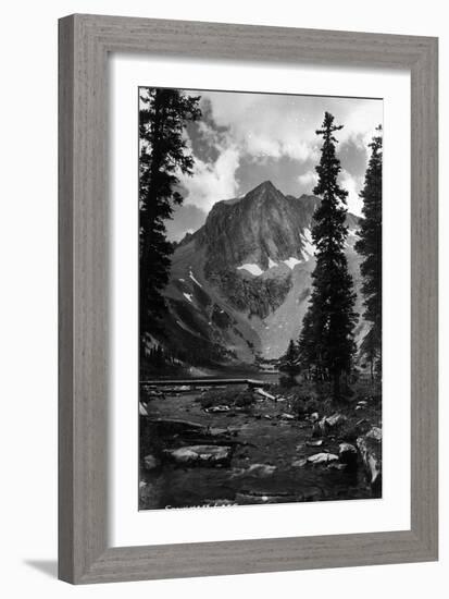 Colorado - Snowmass Lake-Lantern Press-Framed Art Print