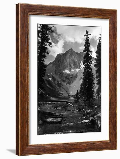 Colorado - Snowmass Lake-Lantern Press-Framed Art Print