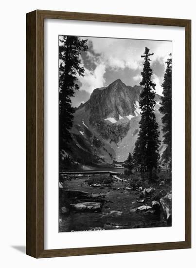 Colorado - Snowmass Lake-Lantern Press-Framed Premium Giclee Print