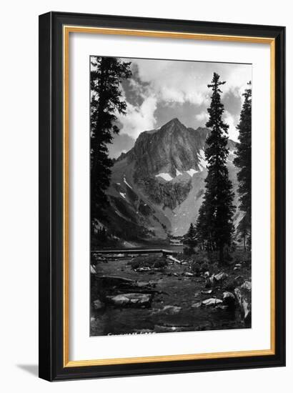 Colorado - Snowmass Lake-Lantern Press-Framed Premium Giclee Print