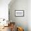 Colorado Springs, Colorado - 80903 Zip Code (Blue)-Lantern Press-Framed Stretched Canvas displayed on a wall